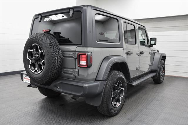 used 2021 Jeep Wrangler Unlimited car, priced at $29,843