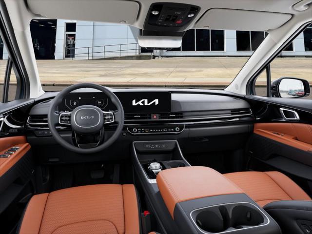 new 2025 Kia Carnival Hybrid car, priced at $54,125