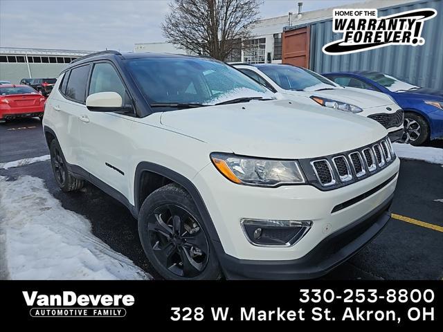 used 2021 Jeep Compass car, priced at $16,995