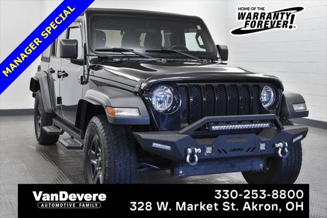 used 2018 Jeep Wrangler Unlimited car, priced at $20,267