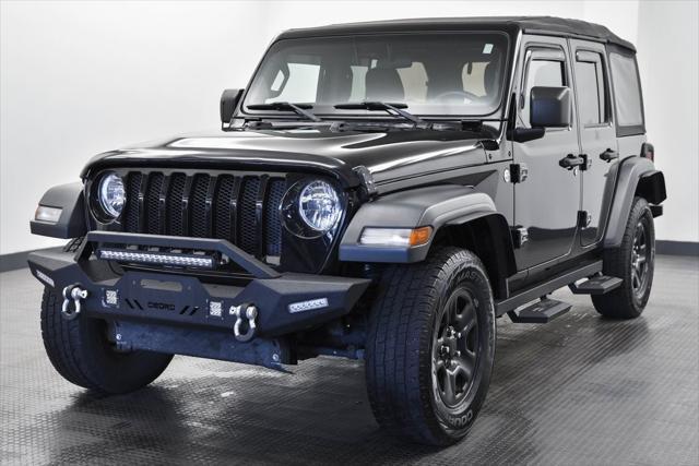 used 2018 Jeep Wrangler Unlimited car, priced at $21,640