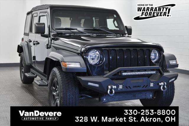 used 2018 Jeep Wrangler Unlimited car, priced at $21,367