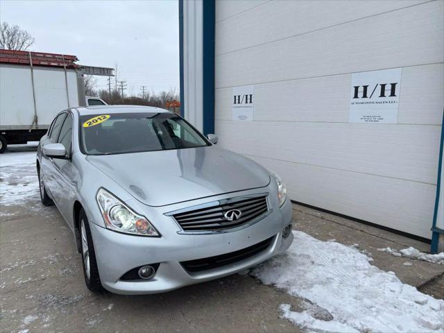 used 2012 INFINITI G37x car, priced at $7,499