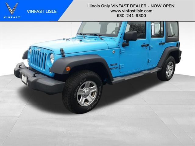 used 2017 Jeep Wrangler Unlimited car, priced at $21,985