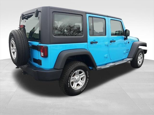 used 2017 Jeep Wrangler Unlimited car, priced at $21,635