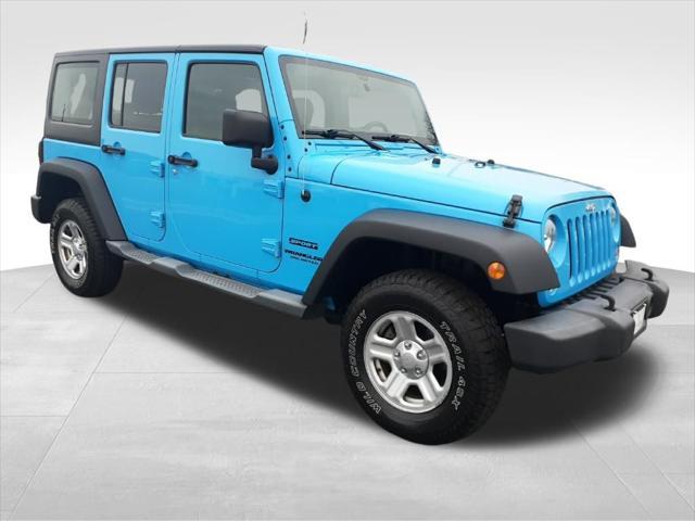 used 2017 Jeep Wrangler Unlimited car, priced at $21,635