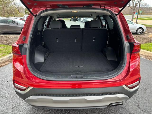 used 2019 Hyundai Santa Fe car, priced at $14,955