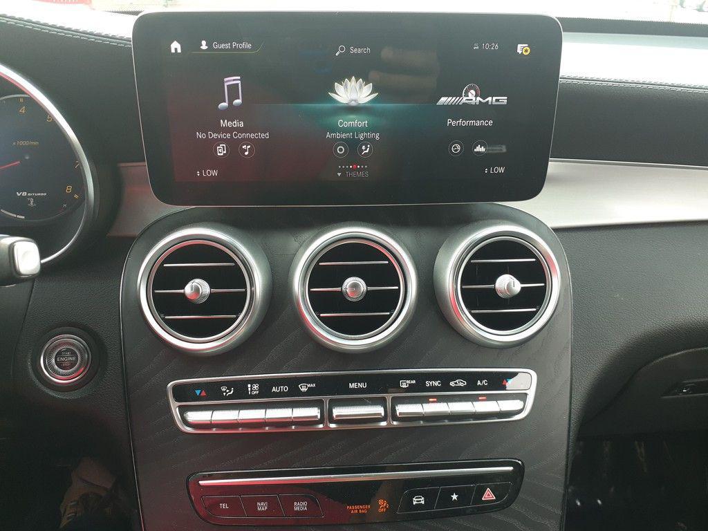 used 2021 Mercedes-Benz AMG GLC 63 car, priced at $46,900