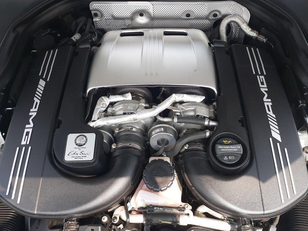 used 2021 Mercedes-Benz AMG GLC 63 car, priced at $46,900