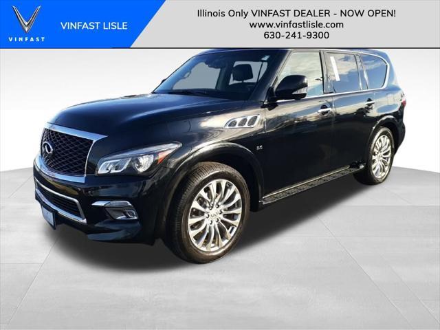 used 2017 INFINITI QX80 car, priced at $22,503