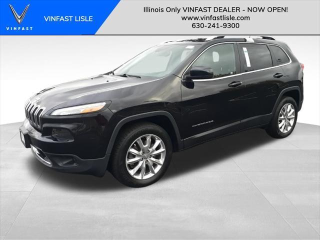 used 2017 Jeep Cherokee car, priced at $14,886