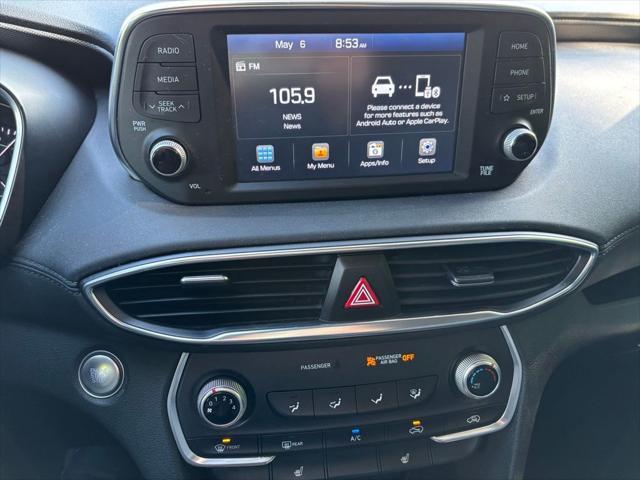 used 2019 Hyundai Santa Fe car, priced at $16,108