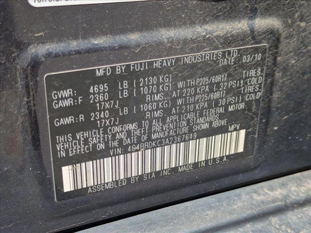 used 2010 Subaru Outback car, priced at $6,790