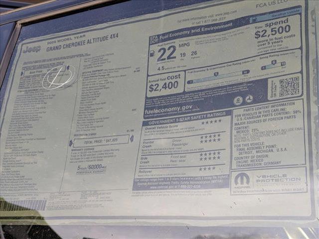 new 2025 Jeep Grand Cherokee car, priced at $42,910
