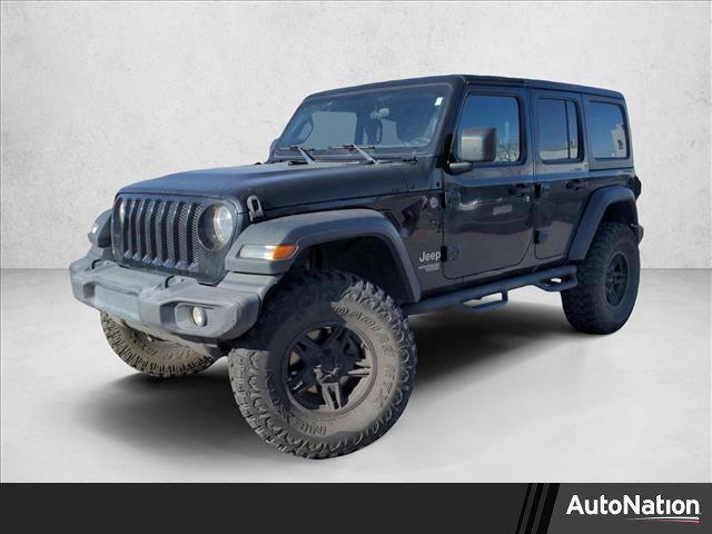used 2018 Jeep Wrangler Unlimited car, priced at $21,750