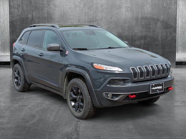 used 2017 Jeep Cherokee car, priced at $15,290