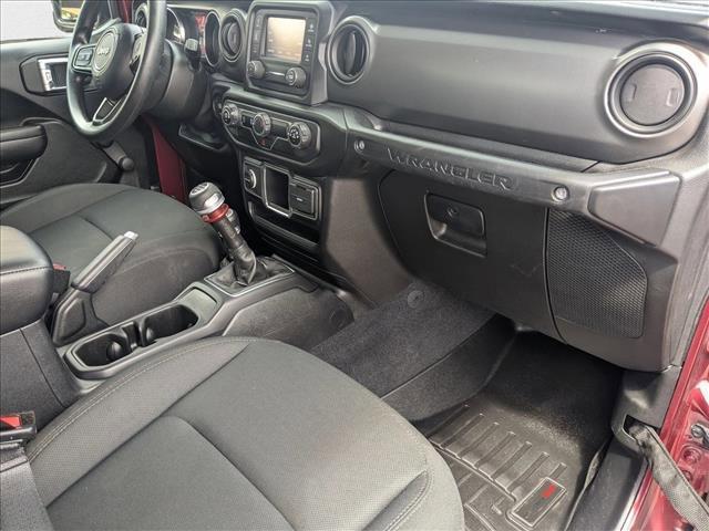 used 2021 Jeep Wrangler car, priced at $27,580