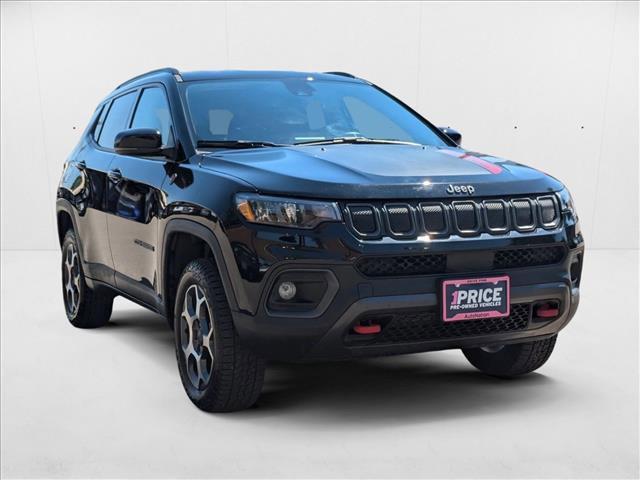 used 2022 Jeep Compass car, priced at $27,390