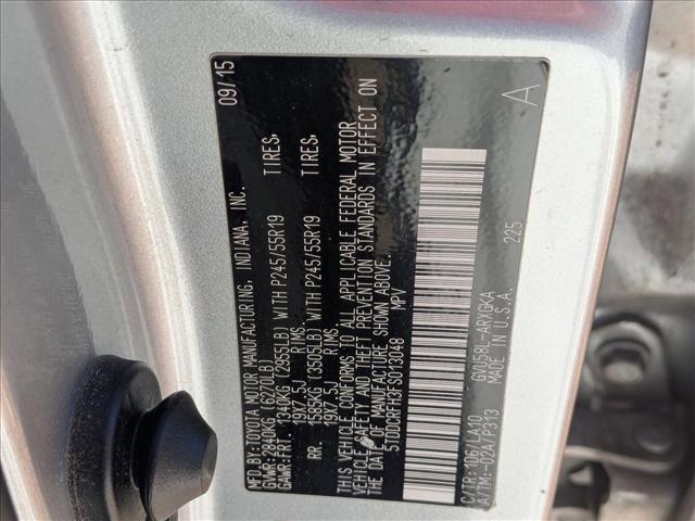 used 2015 Toyota Highlander Hybrid car, priced at $11,990