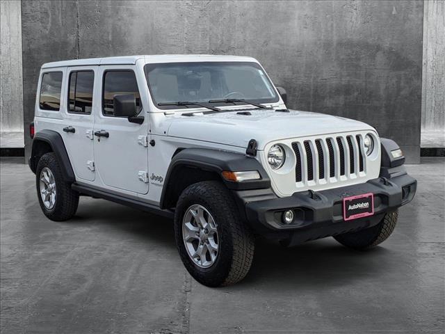 used 2021 Jeep Wrangler Unlimited car, priced at $32,390