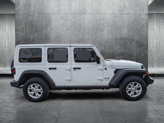 used 2021 Jeep Wrangler Unlimited car, priced at $32,390