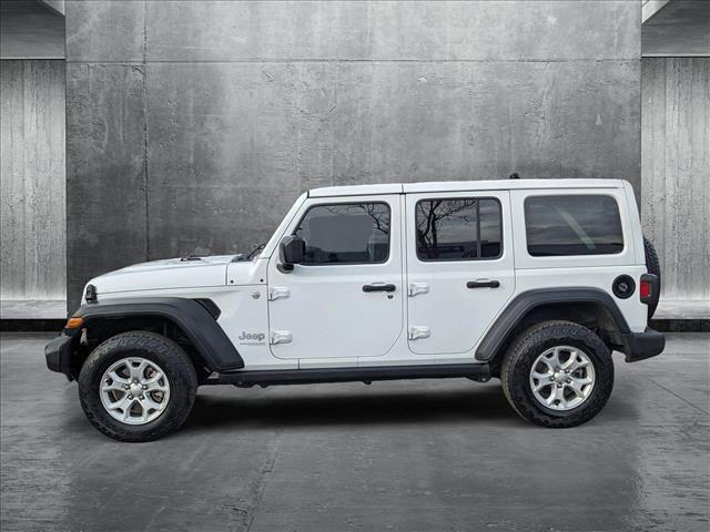 used 2021 Jeep Wrangler Unlimited car, priced at $32,390