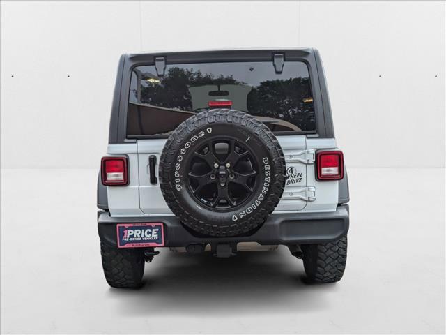 used 2021 Jeep Wrangler car, priced at $30,239