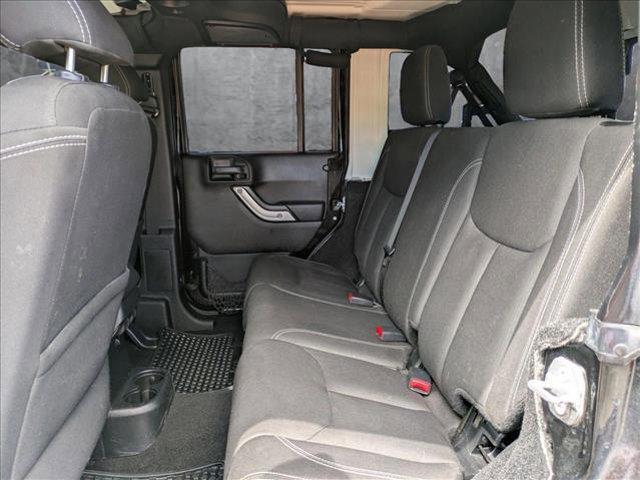 used 2015 Jeep Wrangler Unlimited car, priced at $21,100
