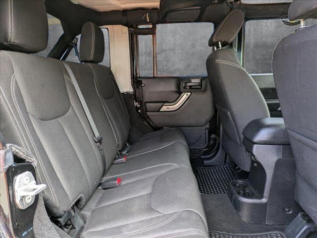 used 2015 Jeep Wrangler Unlimited car, priced at $21,100
