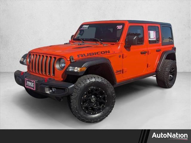 used 2018 Jeep Wrangler Unlimited car, priced at $26,680