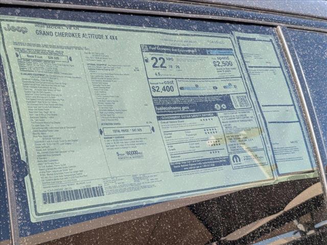 new 2025 Jeep Grand Cherokee car, priced at $44,763