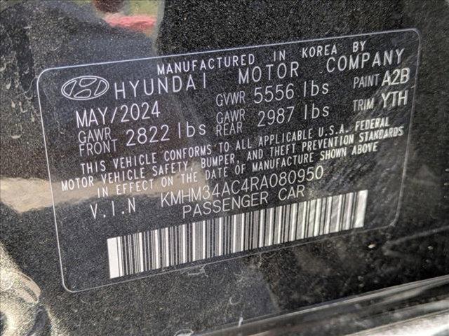used 2024 Hyundai IONIQ 6 car, priced at $33,990