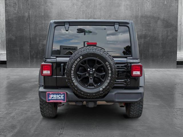 used 2022 Jeep Wrangler car, priced at $29,990