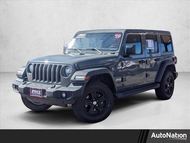 used 2019 Jeep Wrangler Unlimited car, priced at $18,990