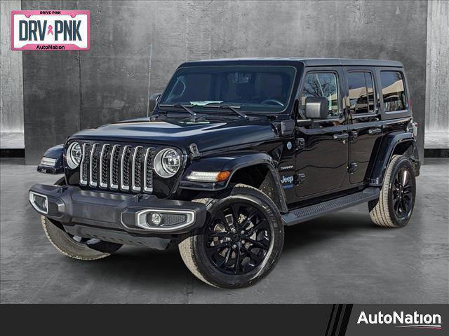 used 2021 Jeep Wrangler Unlimited 4xe car, priced at $33,790