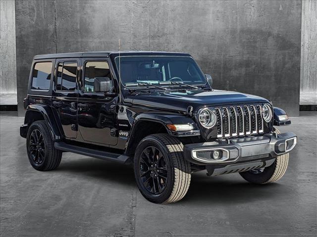 used 2021 Jeep Wrangler Unlimited 4xe car, priced at $33,790