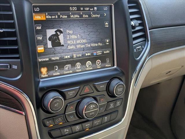 used 2017 Jeep Grand Cherokee car, priced at $20,349