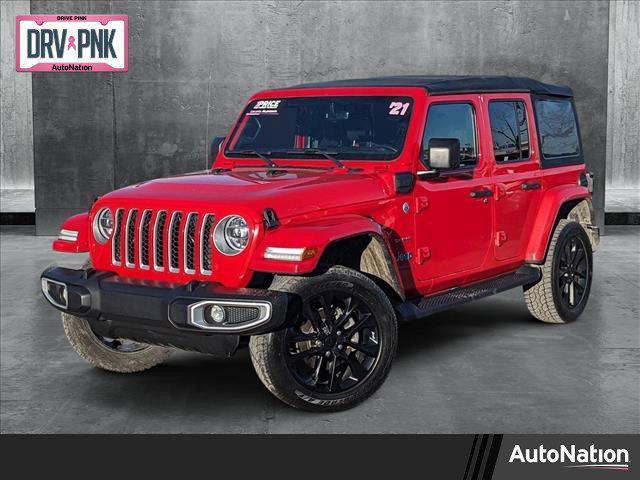 used 2021 Jeep Wrangler Unlimited 4xe car, priced at $30,790