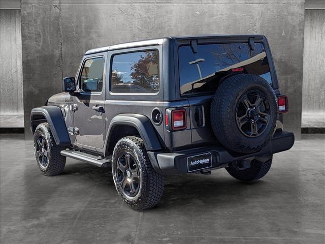 used 2021 Jeep Wrangler car, priced at $29,590