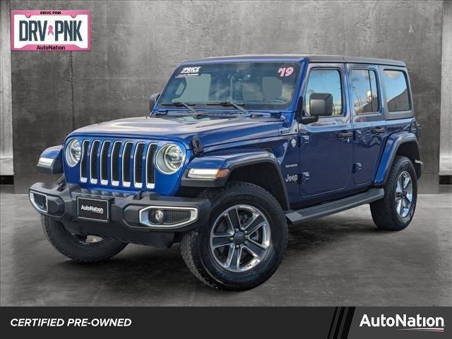 used 2019 Jeep Wrangler Unlimited car, priced at $39,539