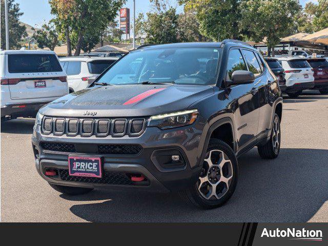 used 2022 Jeep Compass car, priced at $25,380