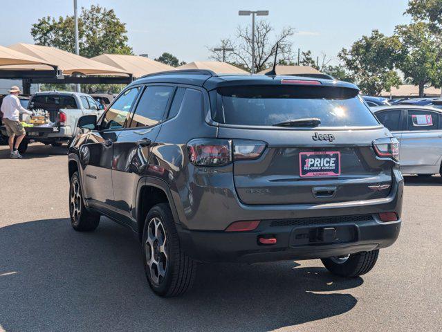 used 2022 Jeep Compass car, priced at $25,380