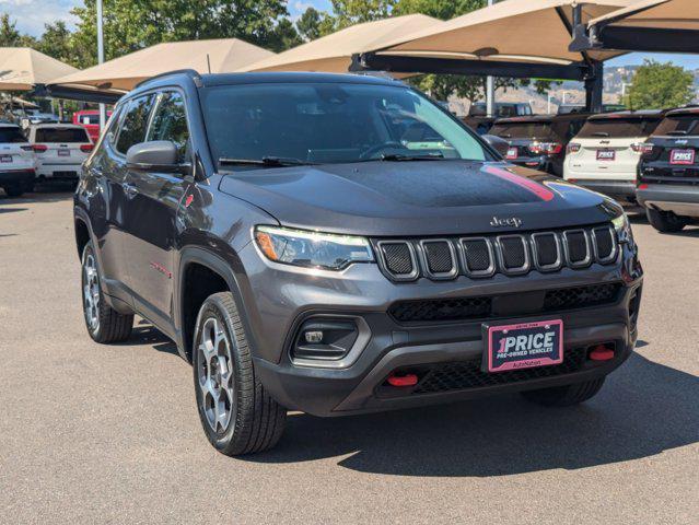 used 2022 Jeep Compass car, priced at $25,380