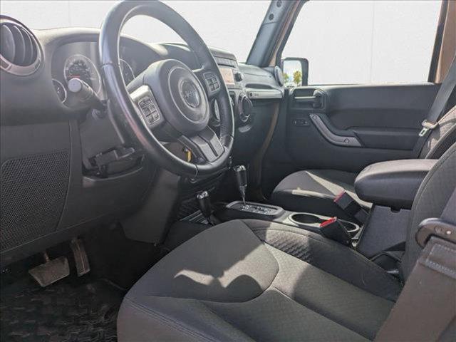 used 2015 Jeep Wrangler Unlimited car, priced at $18,490