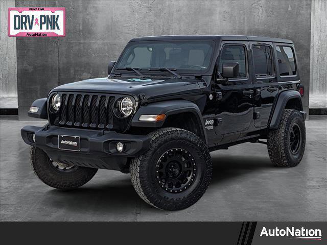 used 2018 Jeep Wrangler Unlimited car, priced at $25,390