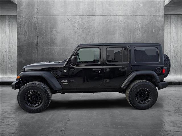 used 2018 Jeep Wrangler Unlimited car, priced at $25,390