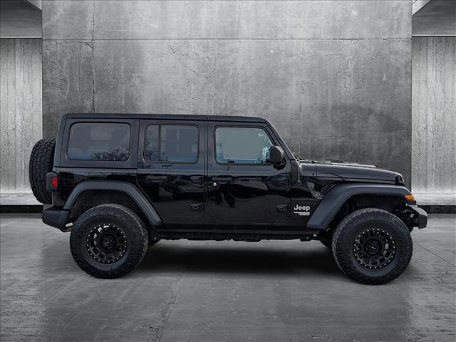 used 2018 Jeep Wrangler Unlimited car, priced at $25,390