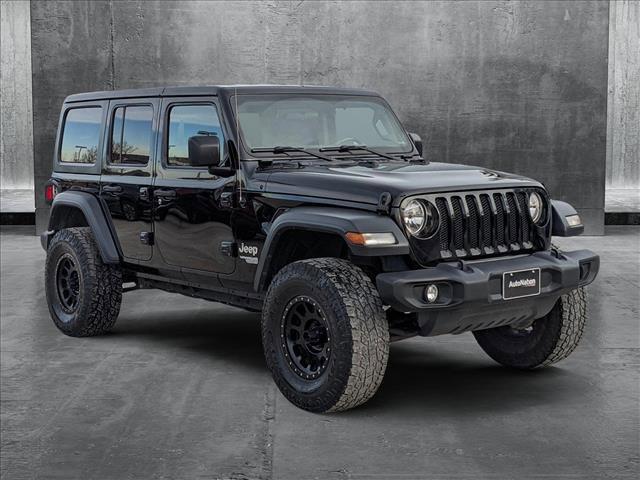 used 2018 Jeep Wrangler Unlimited car, priced at $25,390