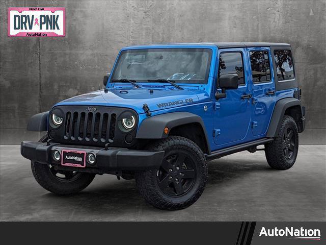 used 2016 Jeep Wrangler Unlimited car, priced at $20,490