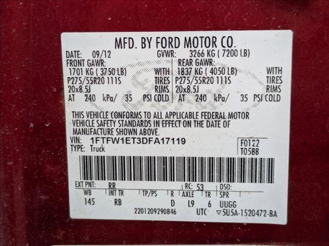 used 2013 Ford F-150 car, priced at $10,990